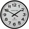 Thomas Kent - Regulator No 8 Wall Clock Black & White 30cm 2 Thomas Kent - Regulator No 8 Wall Clock Black & White 30cm -Profile Shop 594938 Large