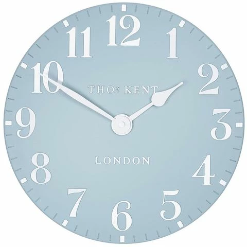 Thomas Kent - Arabic Wall Clock Stonewash Blue 30cm 3 Thomas Kent - Arabic Wall Clock Stonewash Blue 30cm