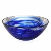 Kosta Boda - Contrast Bowl Large Blue 35cm -Profile Shop 616615 Large