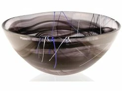 Kosta Boda - Contrast Bowl Large Black 35cm