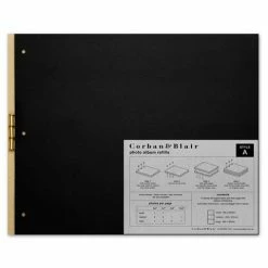 Corban & Blair - Photo Album Refill Large Black