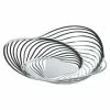 Alessi - Trinity Fruit Bowl Small Silver -Profile Shop 681671 Large