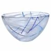 Kosta Boda - Contrast Bowl Medium White 23cm -Profile Shop 930504 Large