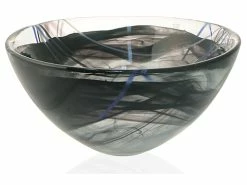 Kosta Boda - Contrast Bowl Medium Black 23cm