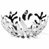 Alessi - Mediterraneo Fruit Bowl Small Silver 1 Alessi - Mediterraneo Fruit Bowl Small Silver -Profile Shop 933822 Large